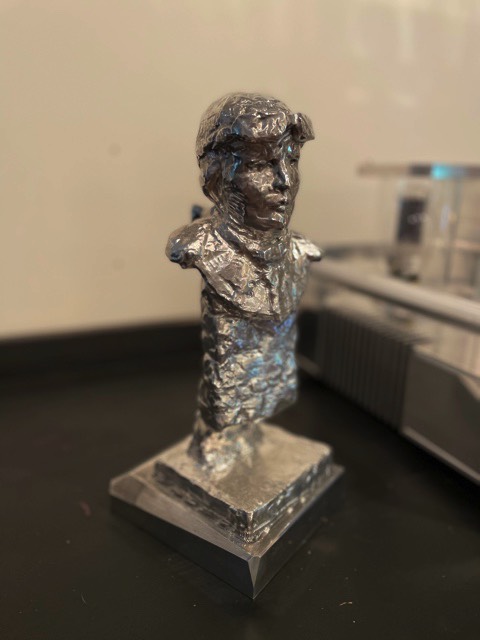 Finished custom trophy for the Chattanooga Motor Car Festival, designed and machined by Hooper Machine & Design